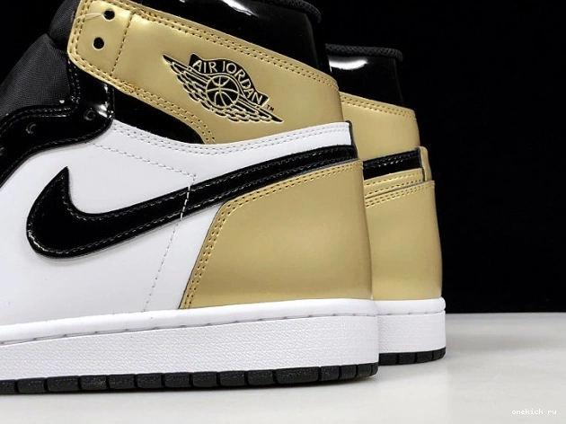 Chep Onekick Jordan Retro Glod Toe 861428-007 Air High 1 0523